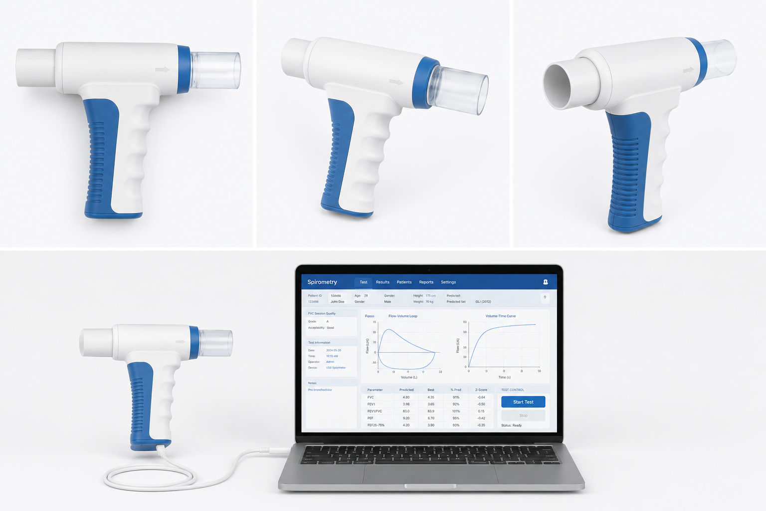 AMRITShvAsa Digital Spirometer